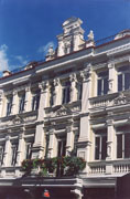 One of the many mansions in Vilnius