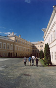 College courtyard