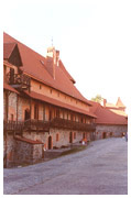 Courtyard of Trakai Castle